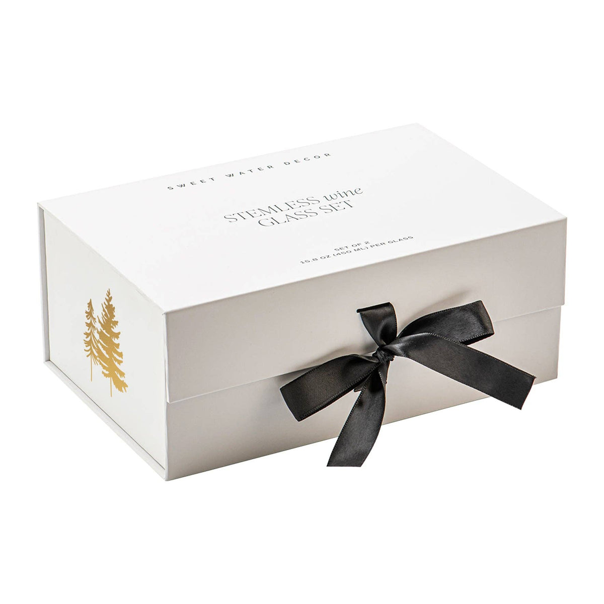 Trees Stemless Wine Glasses