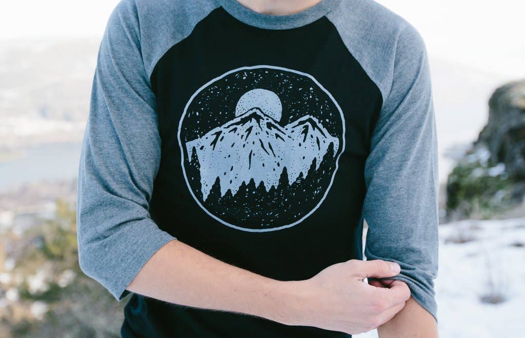 Night Sky Baseball Tee
