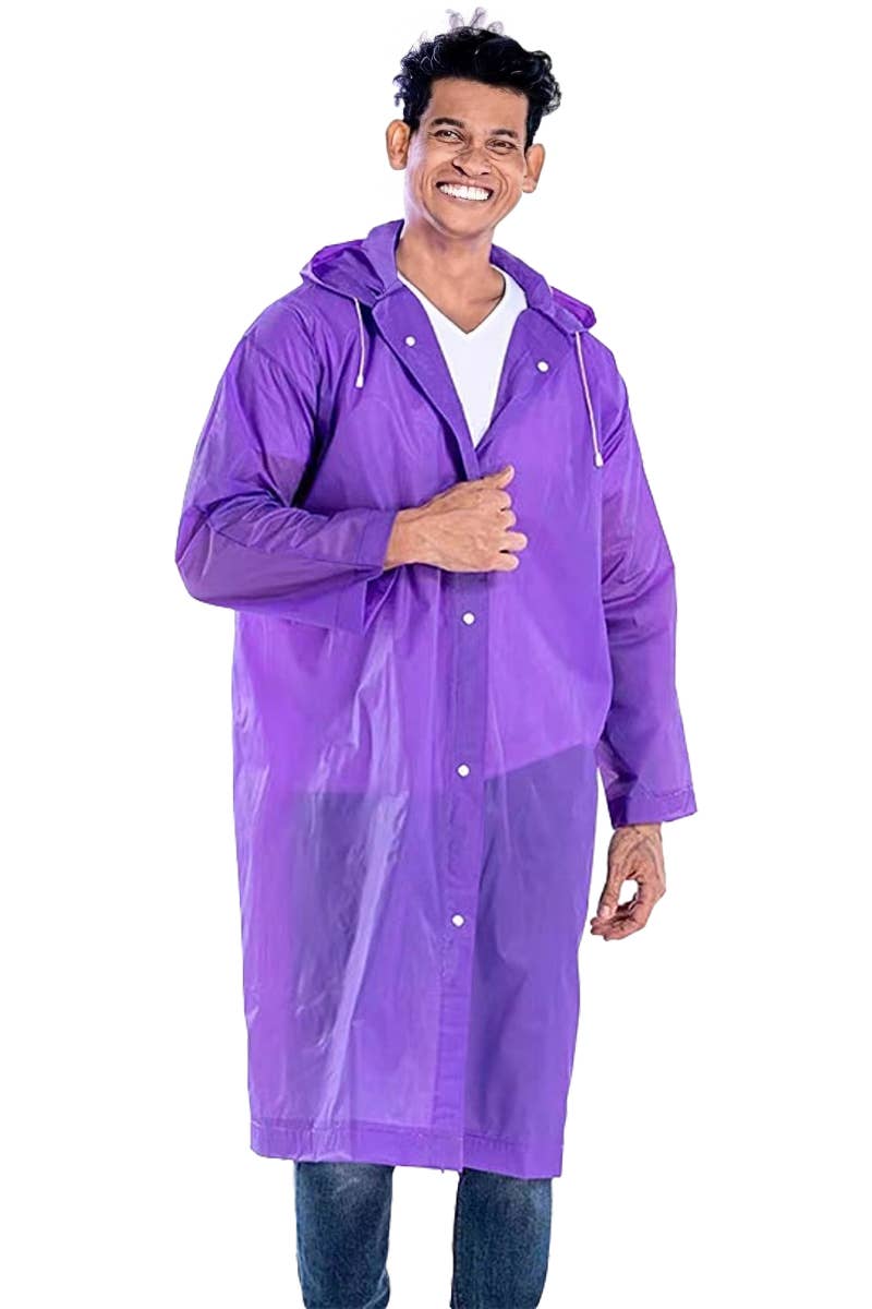 Hooded Poncho Raincoat - Unisex