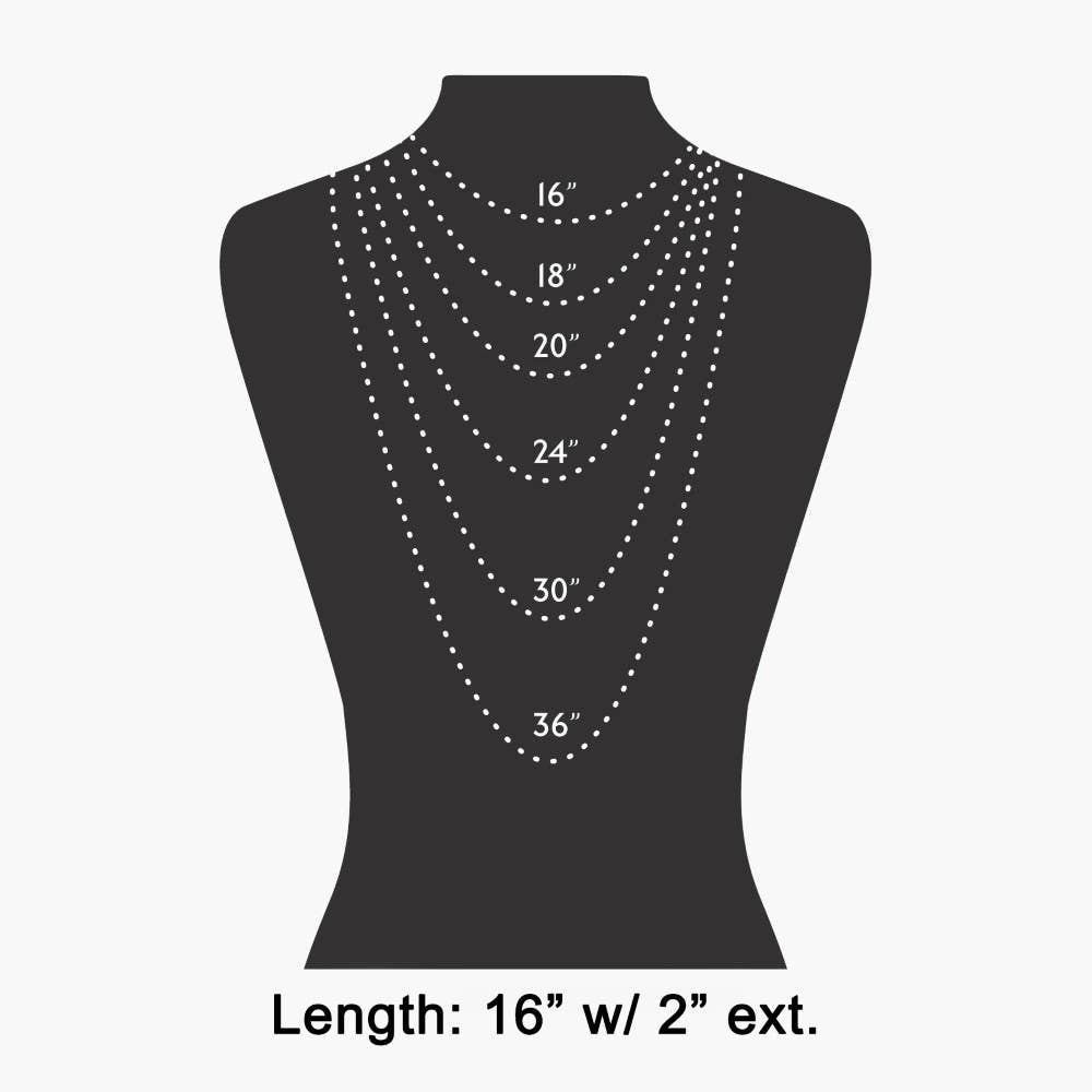 Stainless Steel Leaf Charms Station Necklace