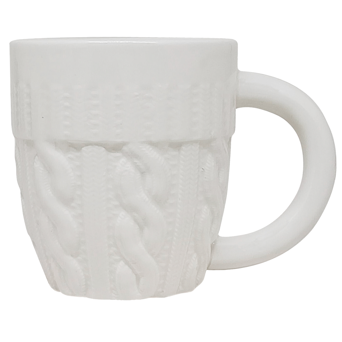 Cream Sweater Coffee Mug