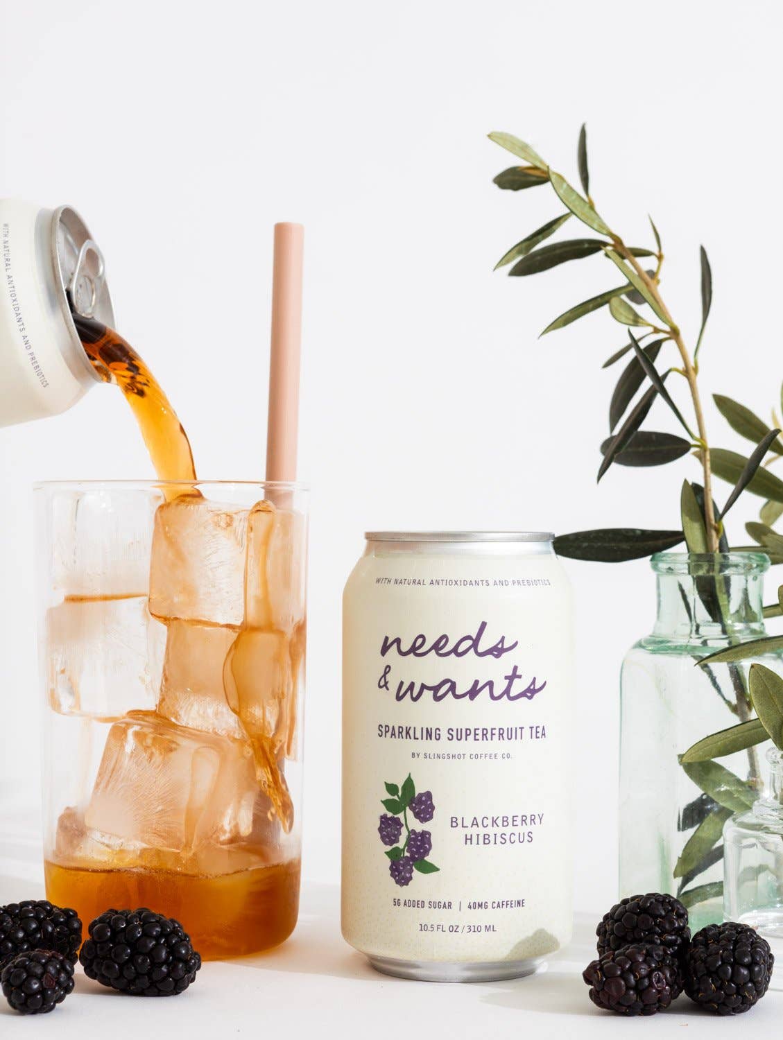 Needs & Wants Tea - Blackberry Hibiscus (Case of Twelve)