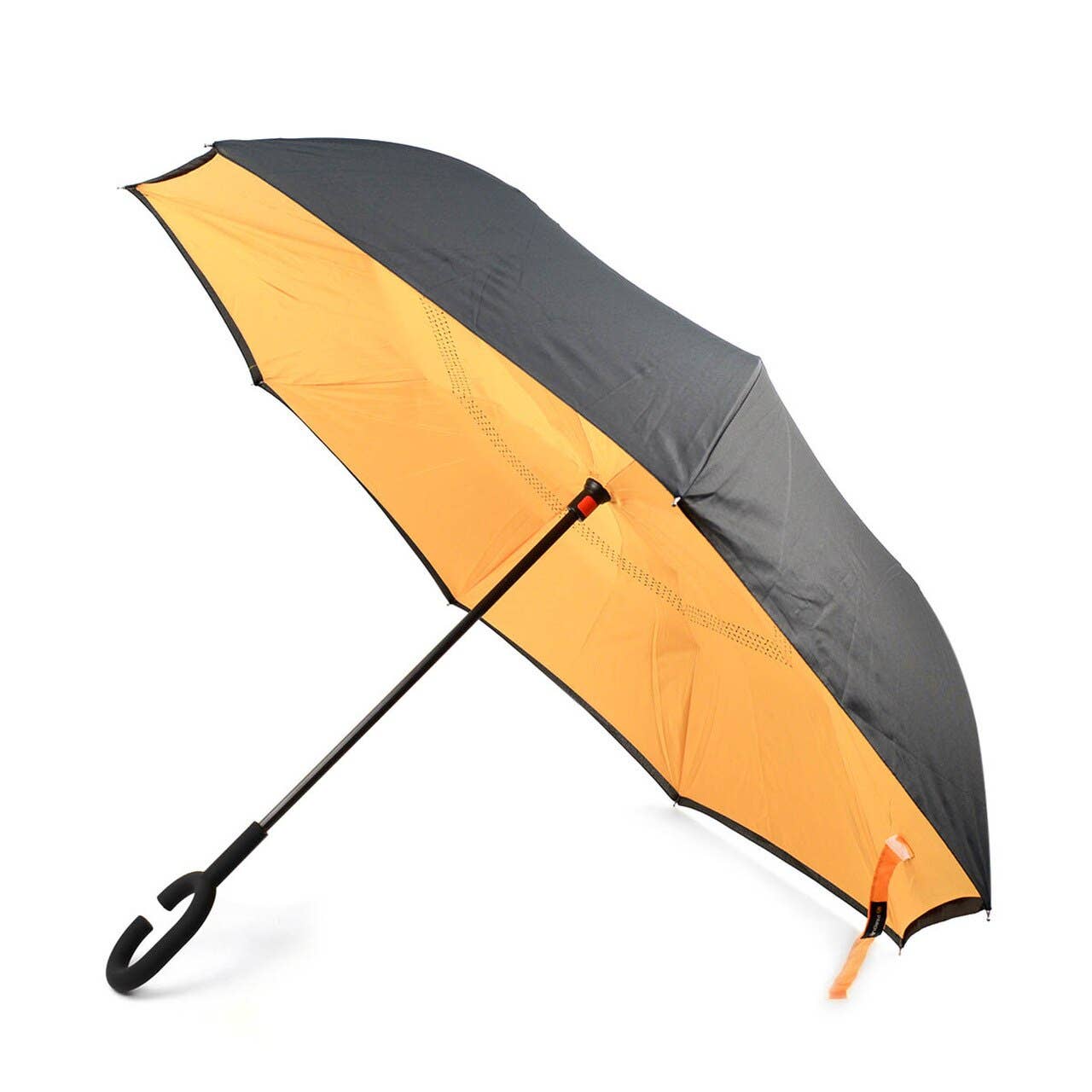 Solid Color Double Layer Inverted Umbrella