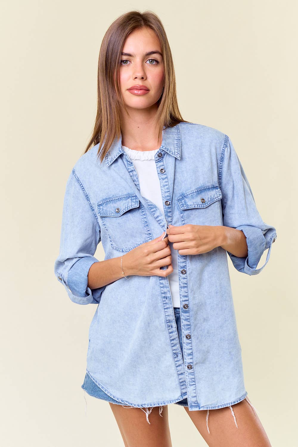 Chambray Denim Shirt