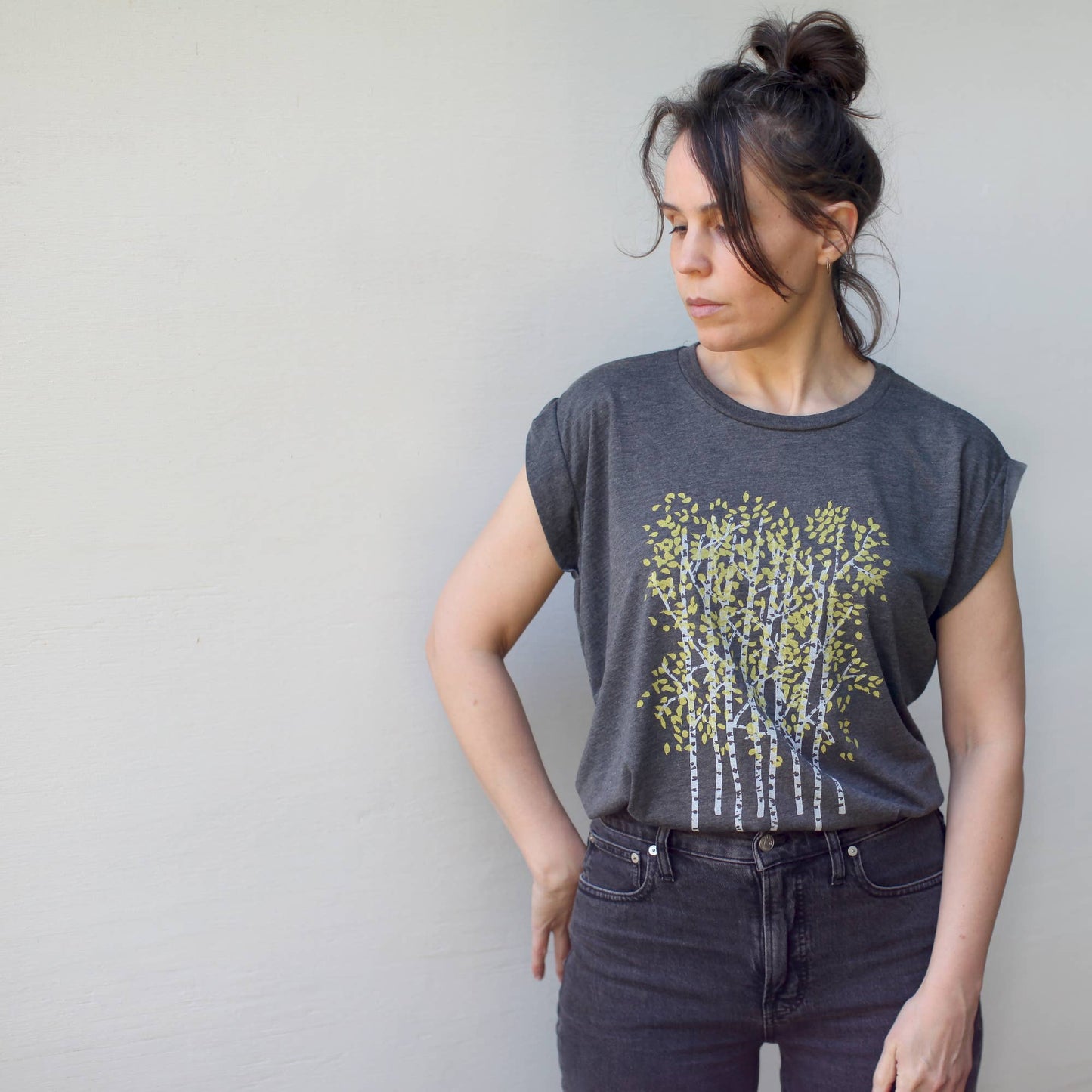 Aspen Trees Muscle Tee