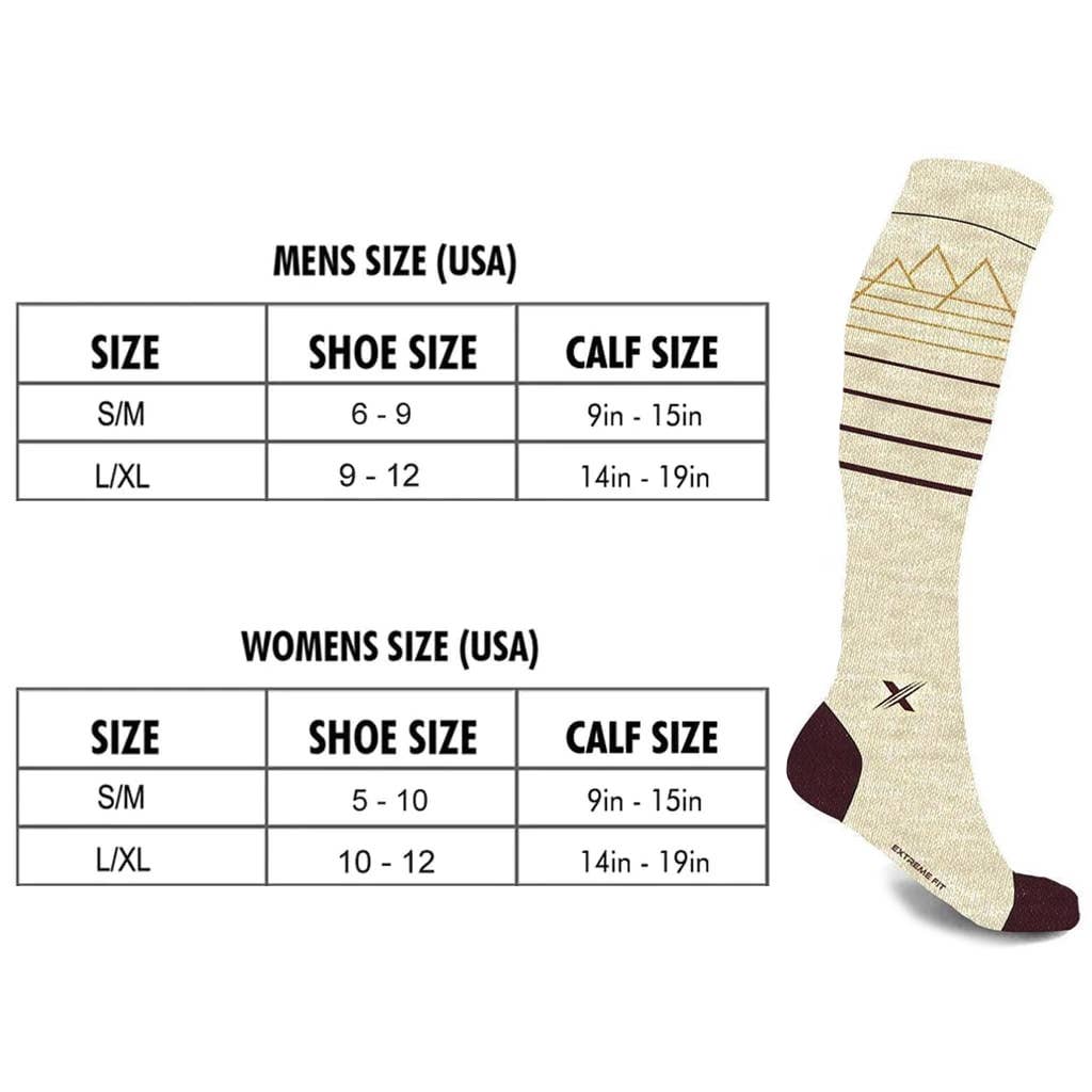 MERINO WOOL SOCKS - HIKING, CAMPING, SNOW