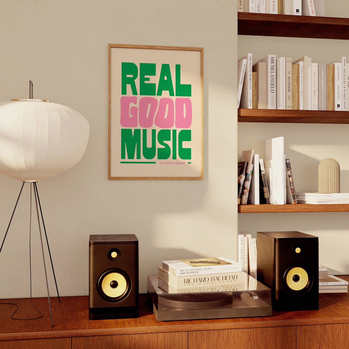 Real Good Music Art Print