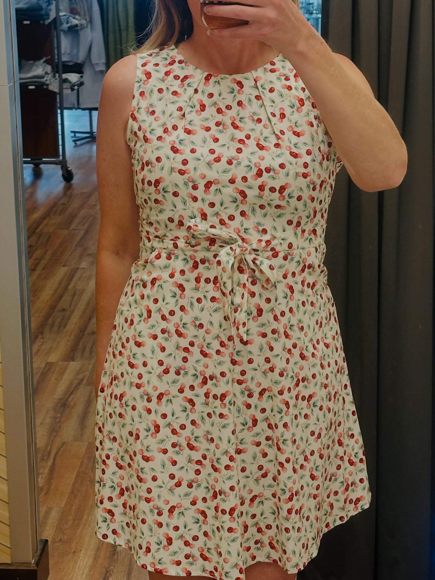 Cherry Print Dress