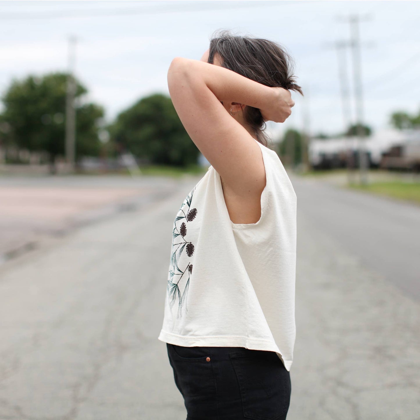Pine Needles Muscle Tank
