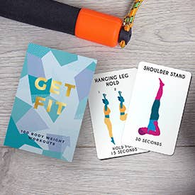 100 Exercises cards