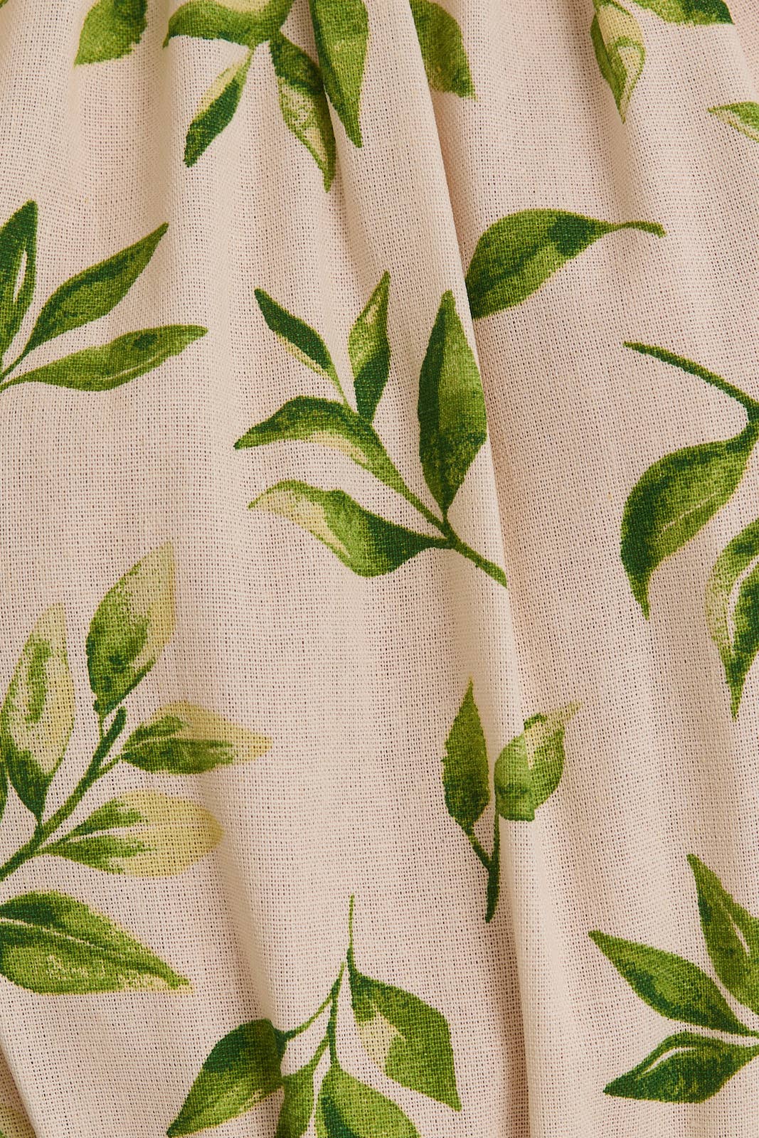 Halter Tie Leaf Print Romper