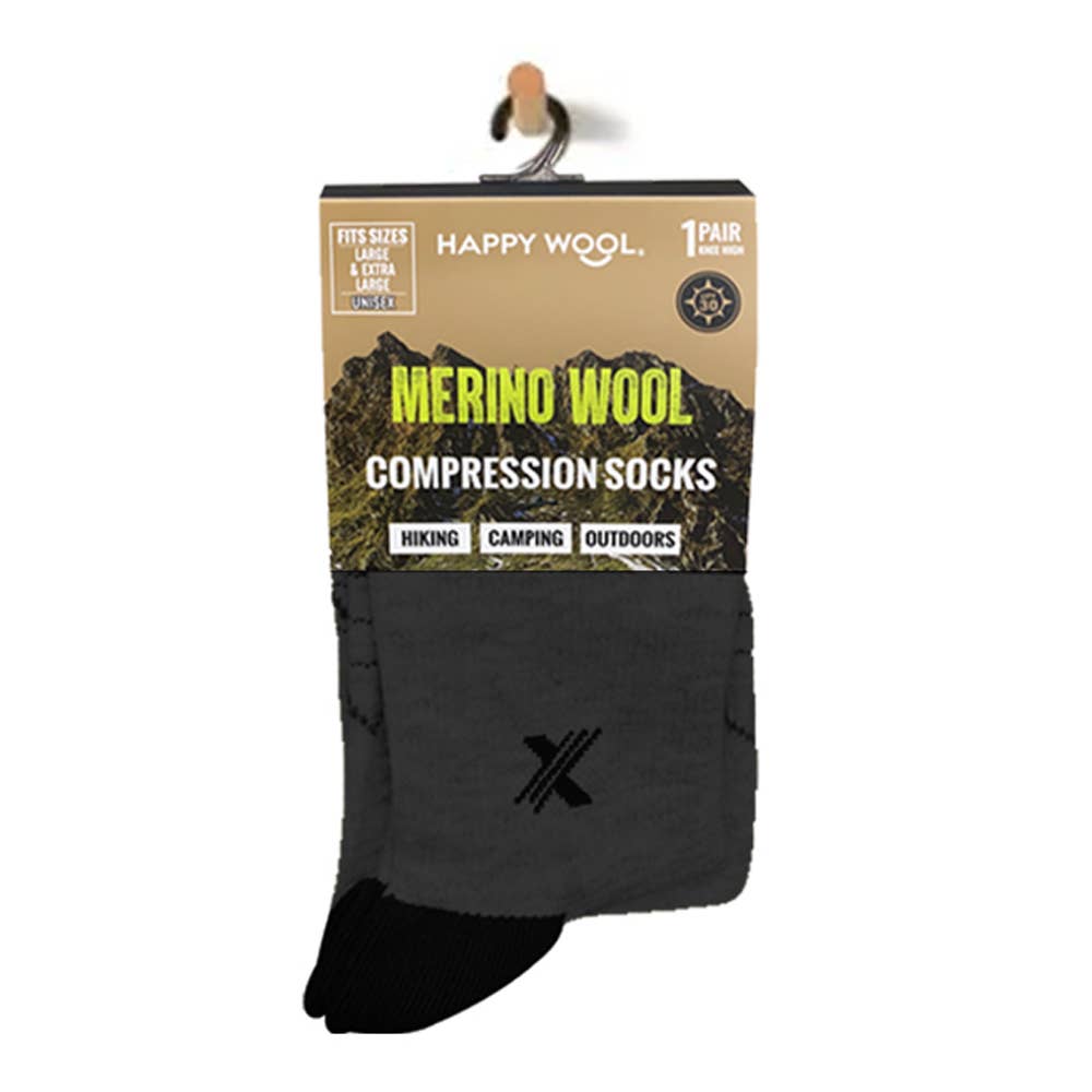 MERINO WOOL SOCKS - HIKING, CAMPING, SNOW