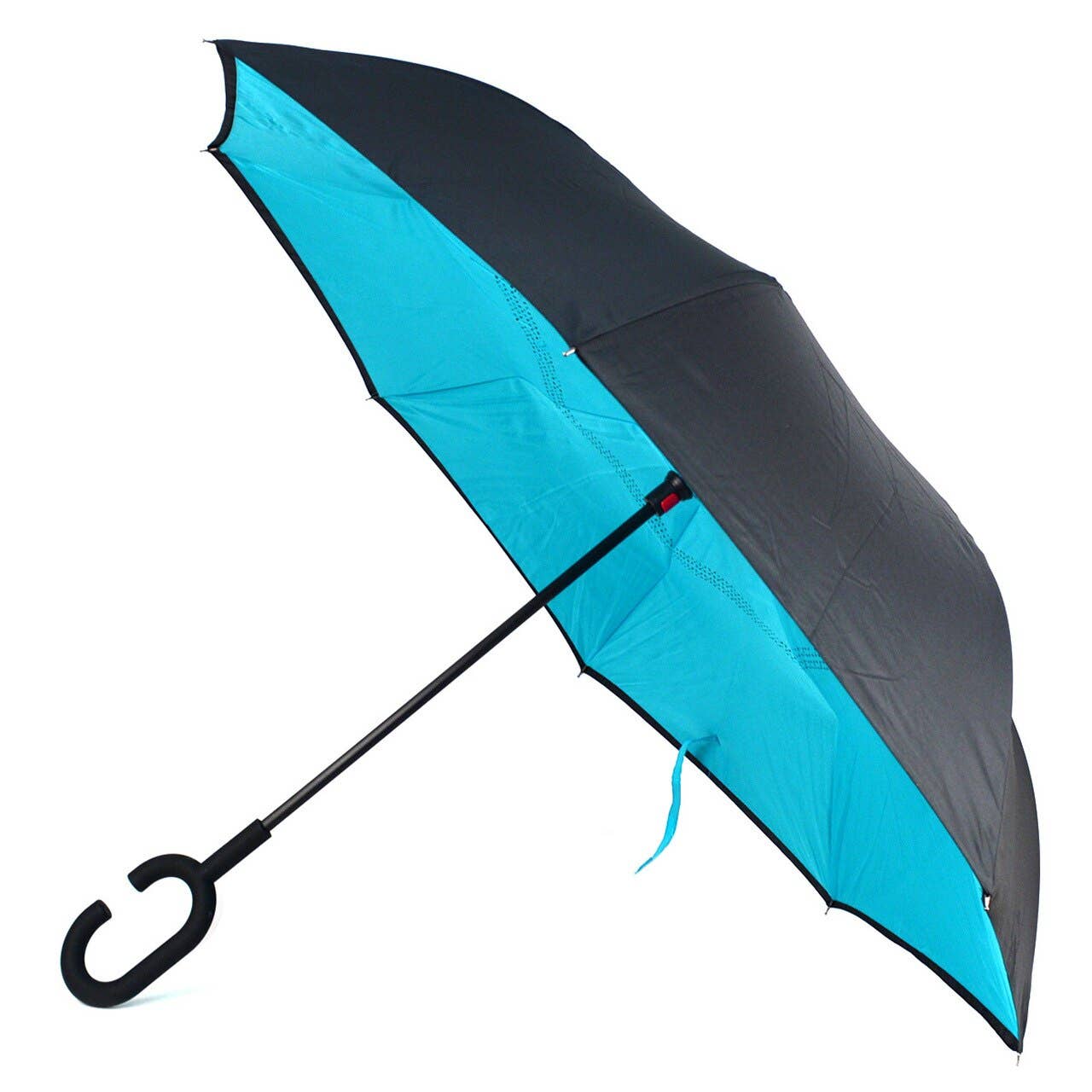 Solid Color Double Layer Inverted Umbrella