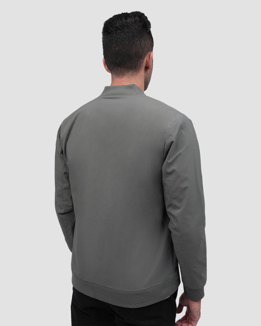 Men's Lightweight Bomber Jacket for Casual Wear