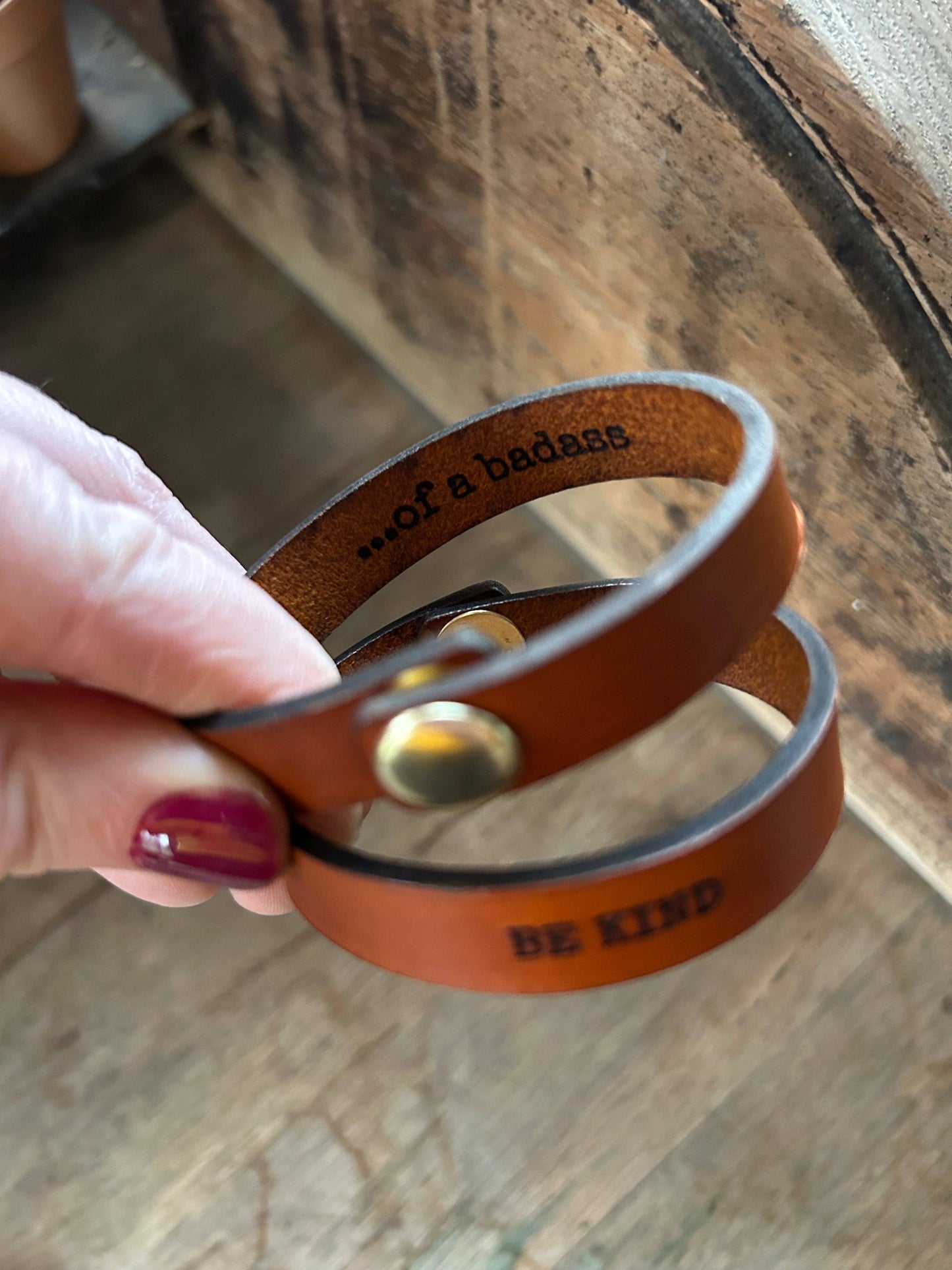 Be Kind.....of a Badass Friendship Bracelet