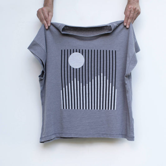 Geometric Alpine Boxy Tee
