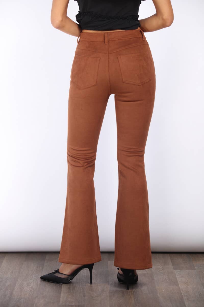 Canyon Suede Flare Pants