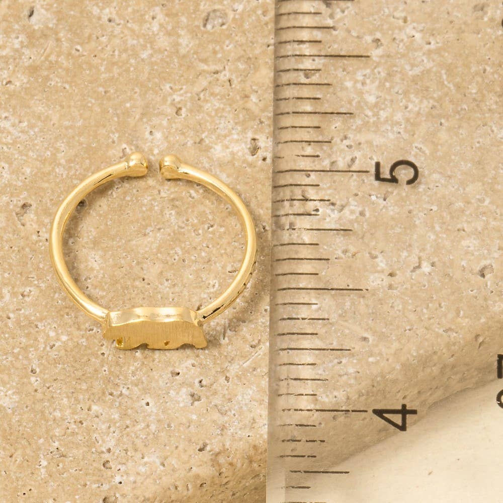 Bear Adjustable Ring