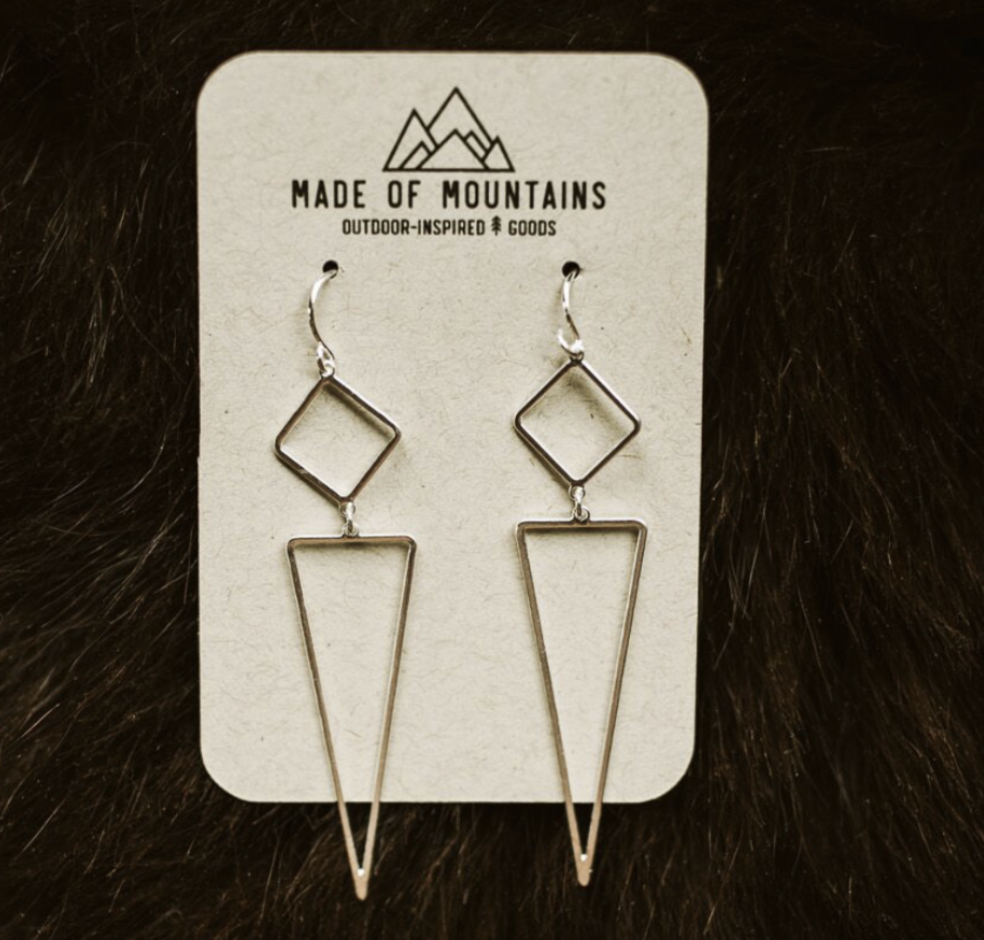 Geo Dangle Earrings