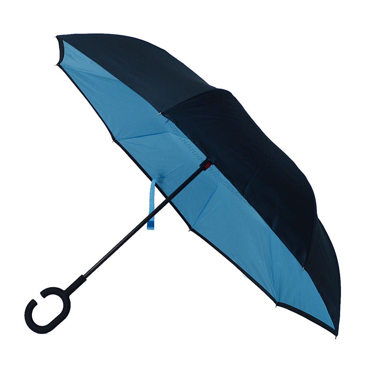 Solid Color Double Layer Inverted Umbrella