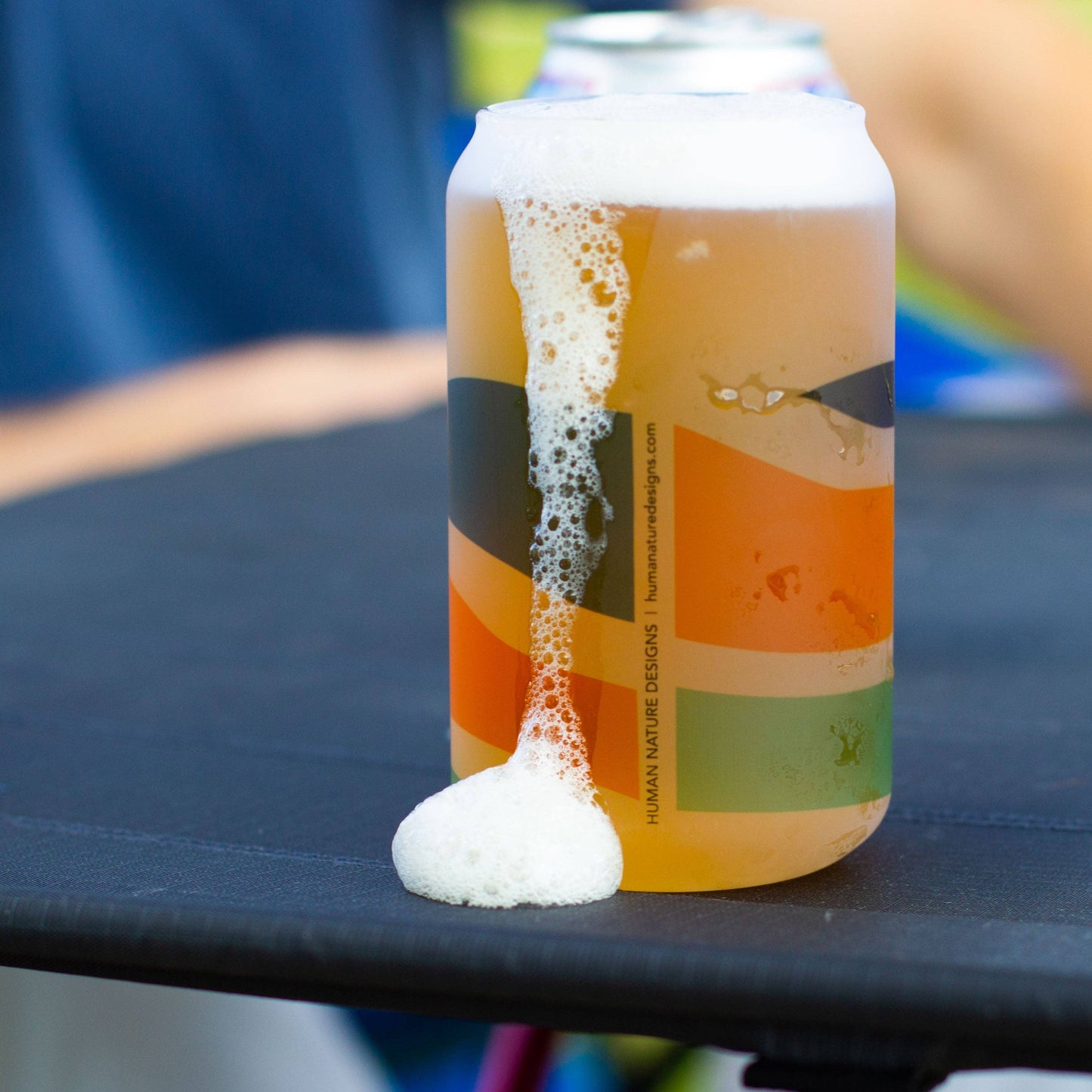 Colorful Mountain Beer Glass - Colorful Glassware