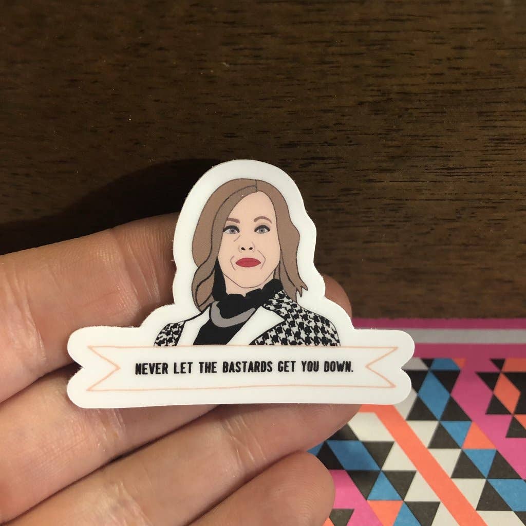 Moira Rose Vinyl Sticker Schitts Creek