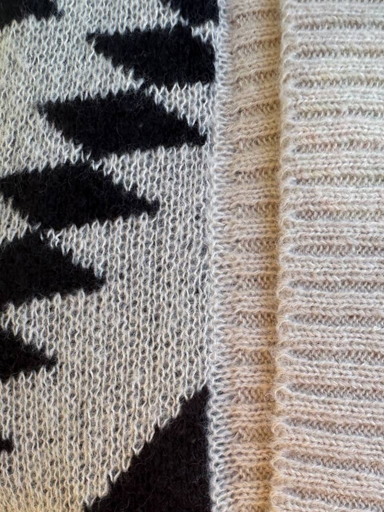 Beige Aztec Cardigan with Pockets