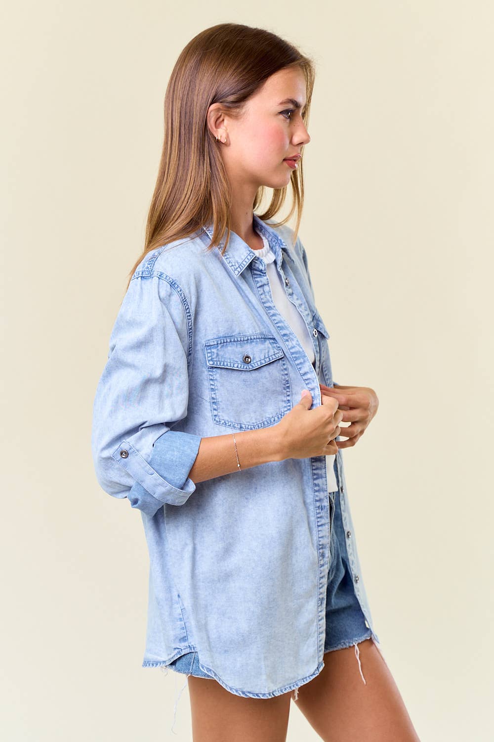 Chambray Denim Shirt