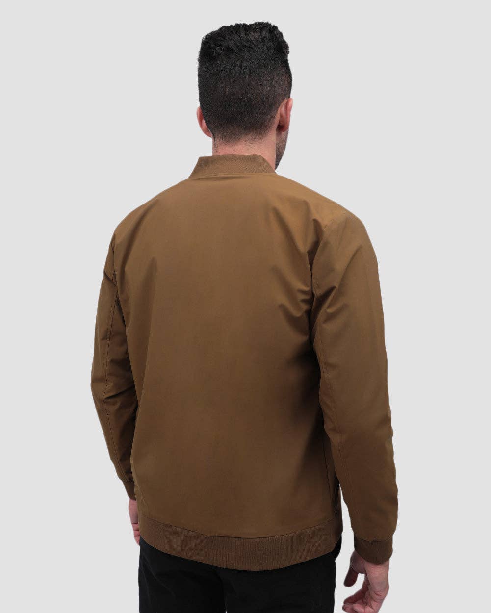 Men's Lightweight Bomber Jacket for Casual Wear