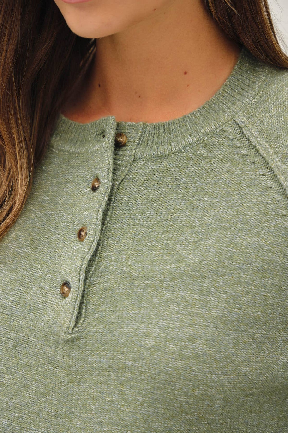 Alpine Ultra Soft Henley Sweater
