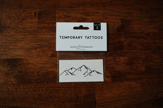 Longs Peak Temporary Tattoos