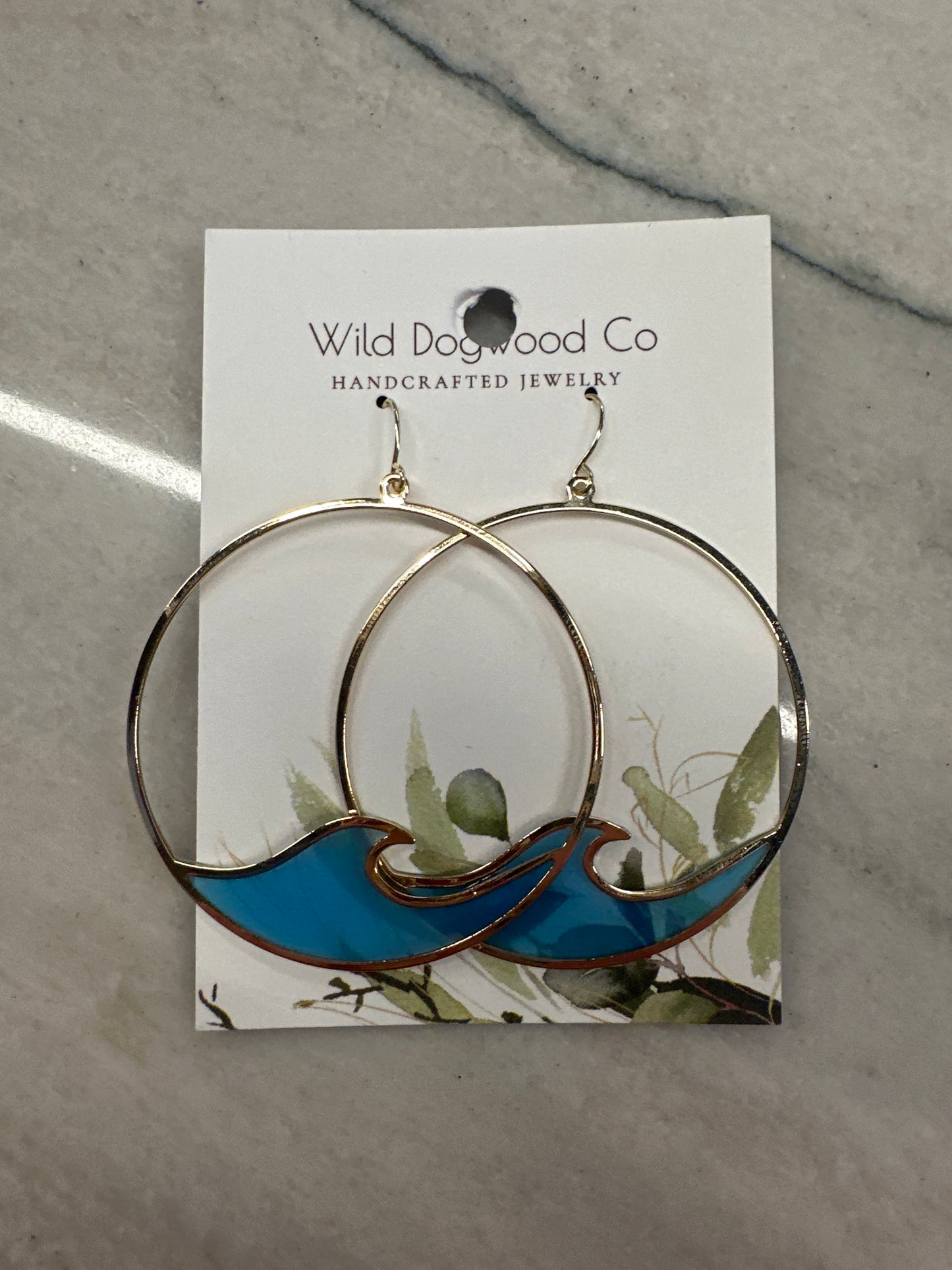 Ocean Wave Earrings