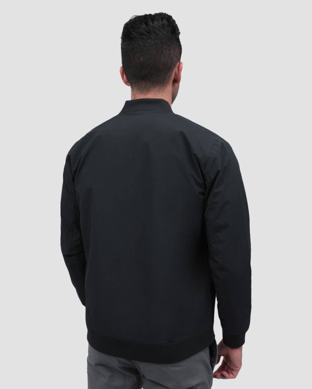 Men's Lightweight Bomber Jacket for Casual Wear