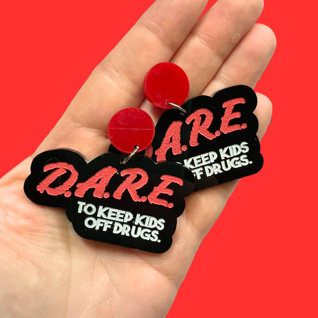 DARE Dangle Earrings