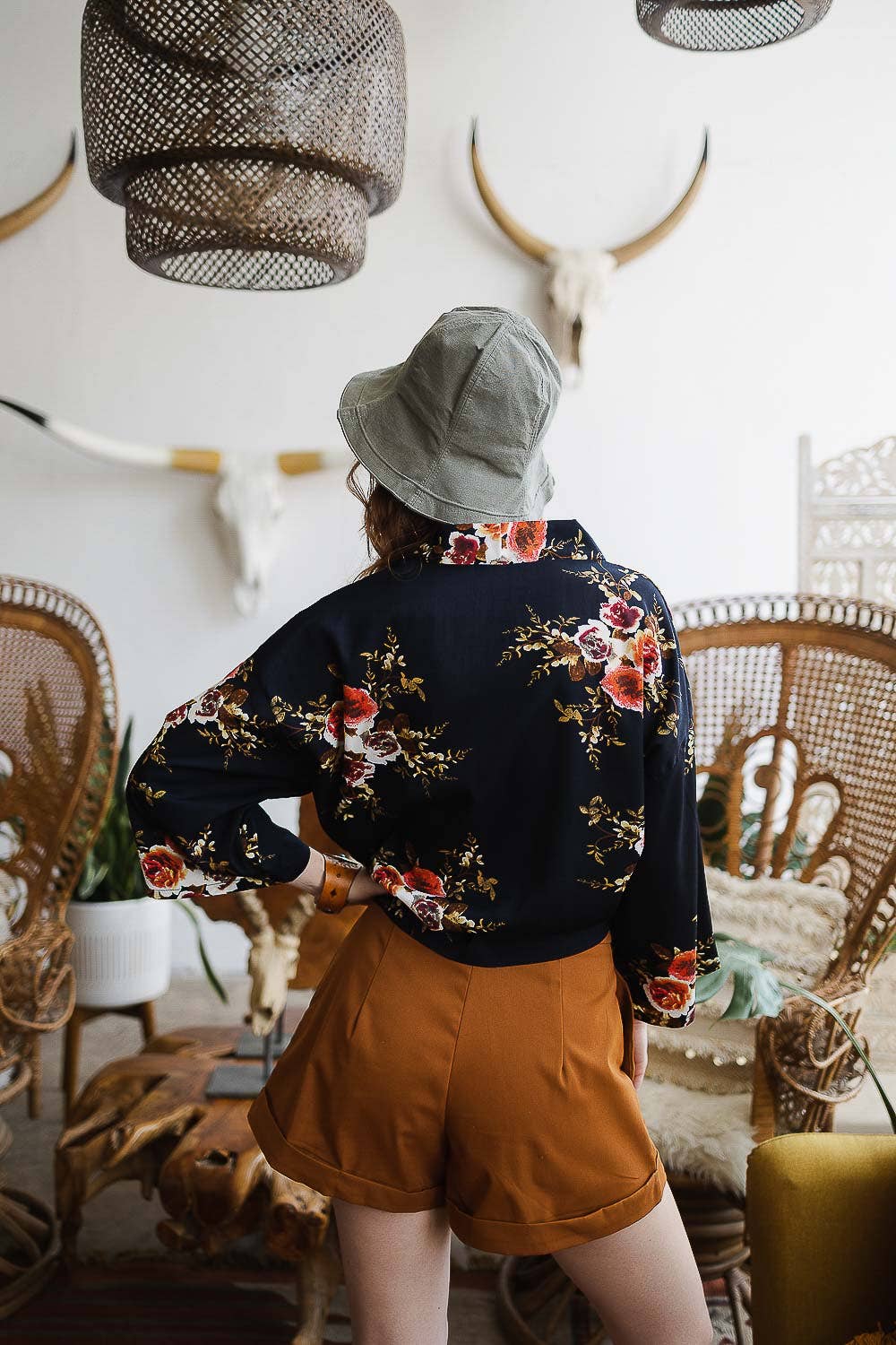 Country Girl Rose Summer Cardigan