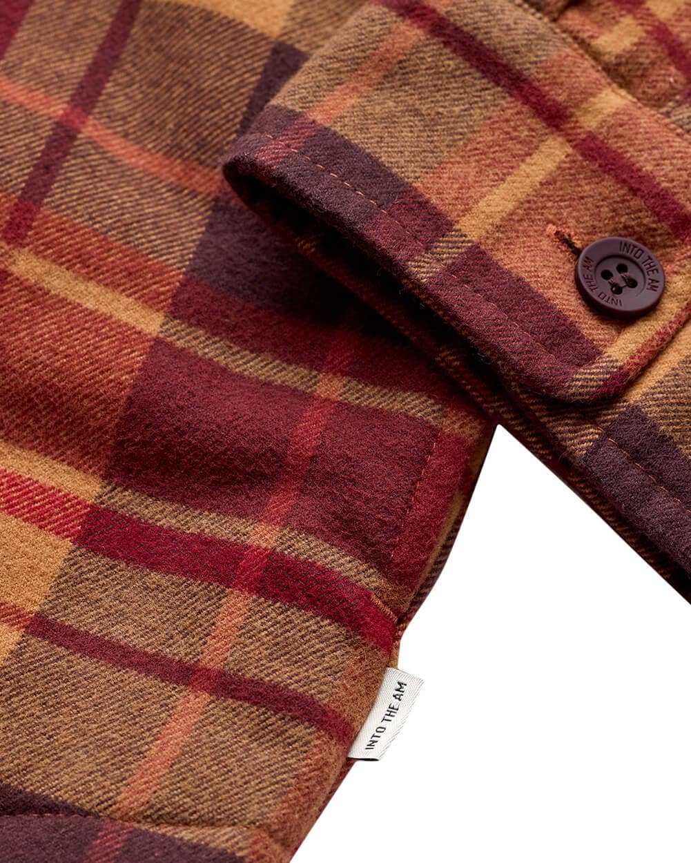 Men's Hooded Flannel Zip-Up Shirt Jacket
