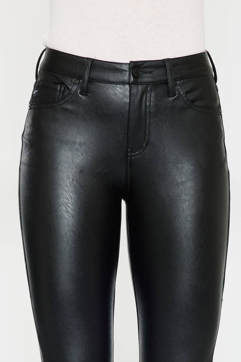 Kan Can - Faux Leather Pants