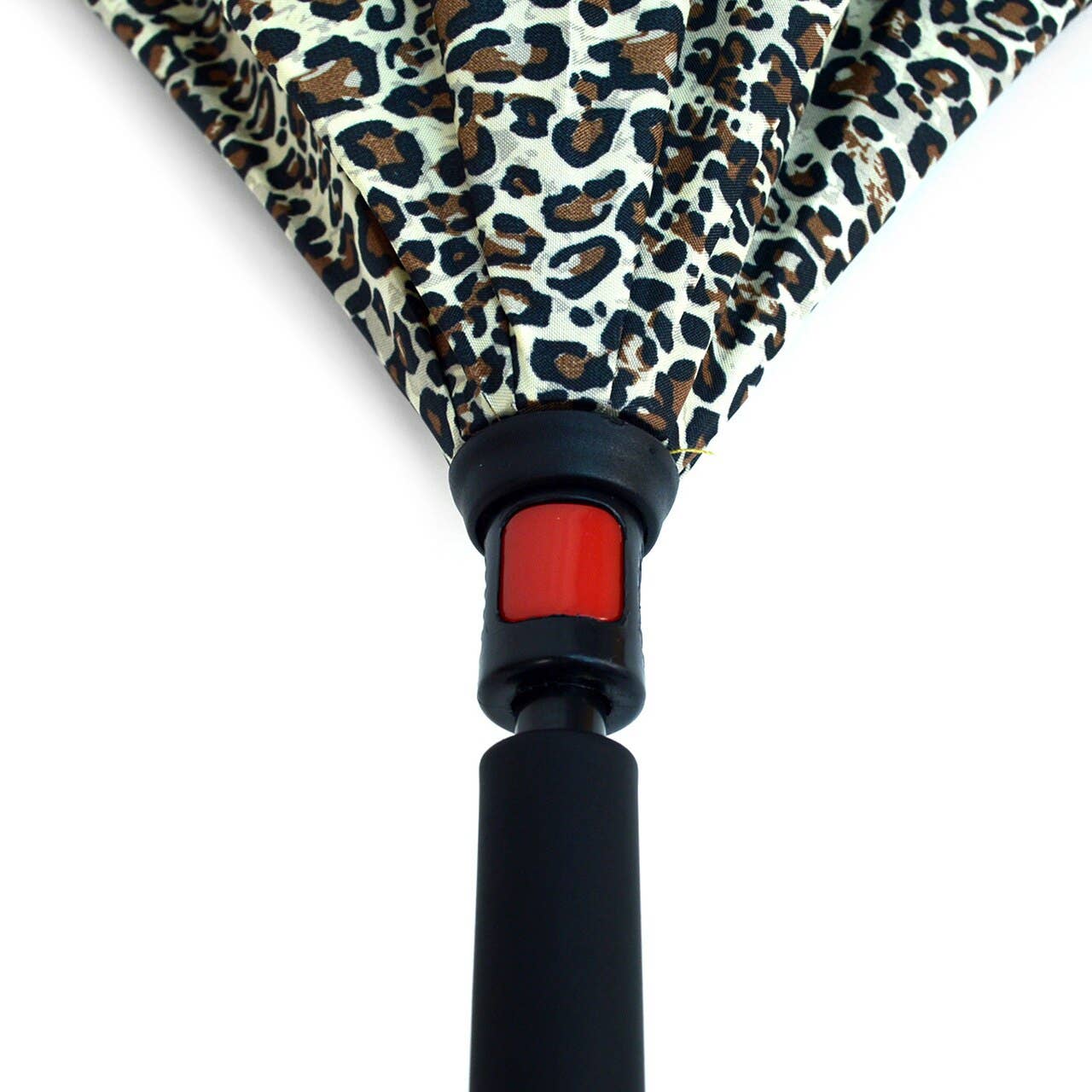 Leopard Print Double Layer Inverted Umbrella