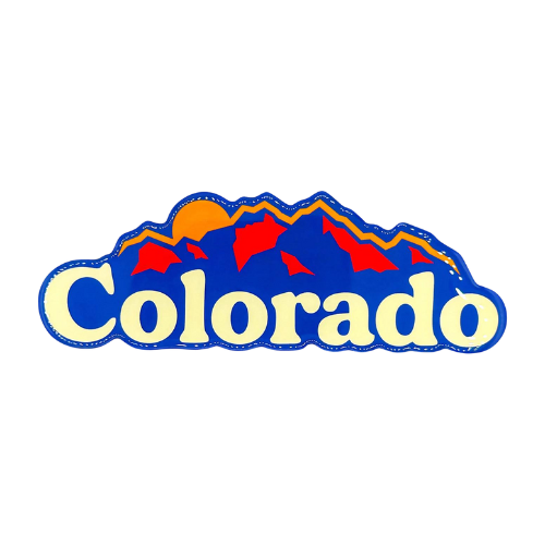 Colorado 3D Bubble Sticker