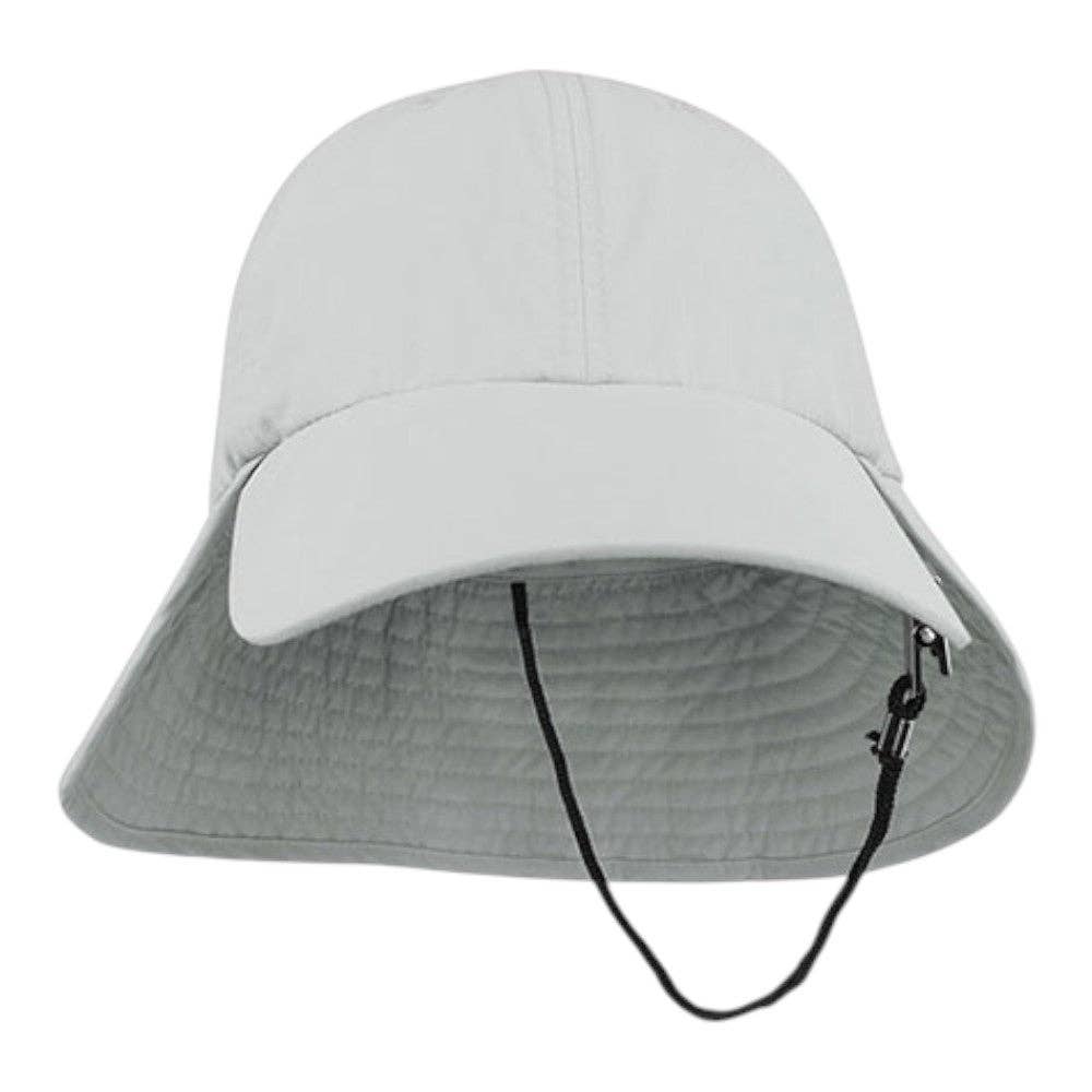 Outdoor Taslon UV Cap with String & Clip