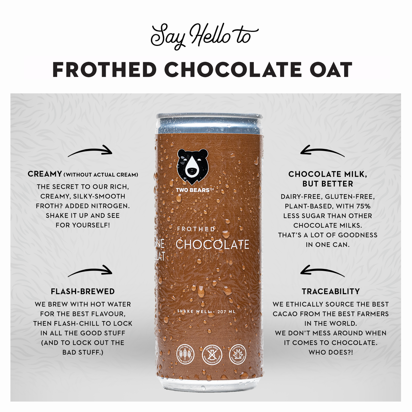Frothed Chocolate Oat