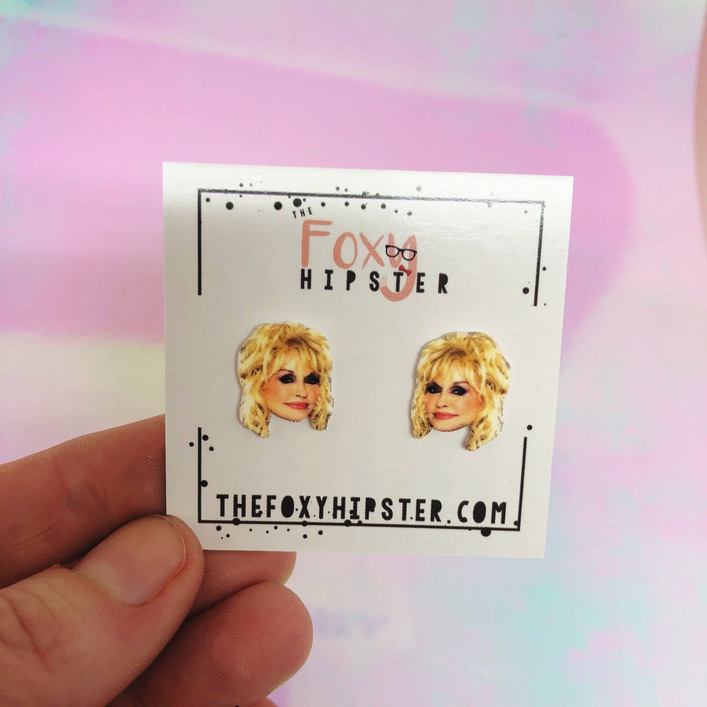 Dolly Parton stud Earrings