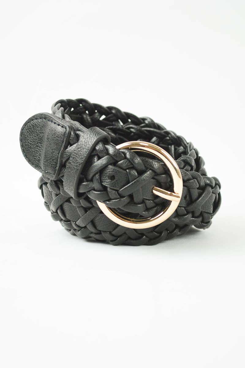 Double Braided Belt with Buckle - High Sell Through