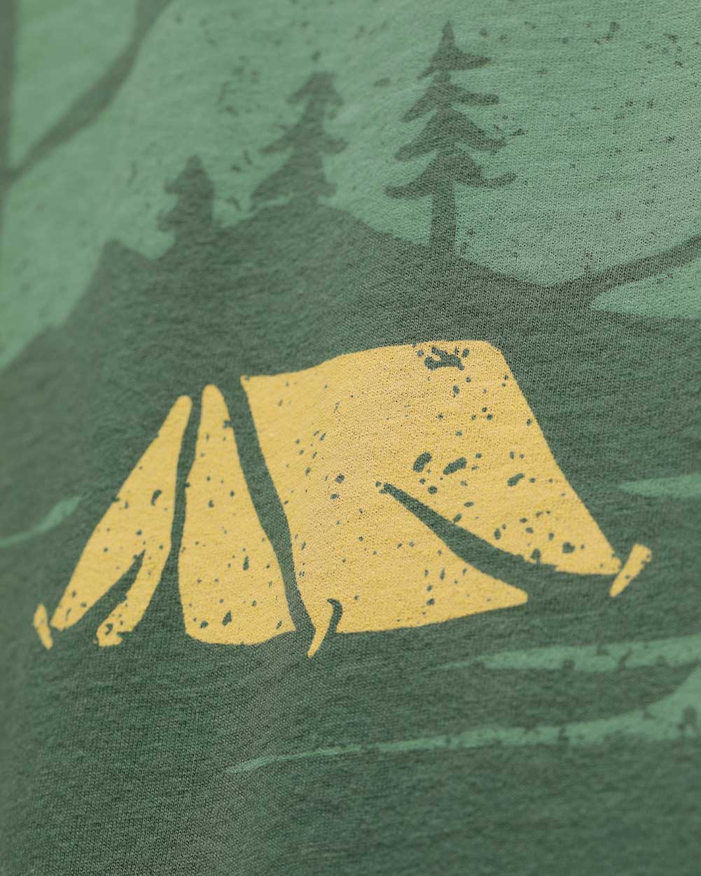 Men's Graphic Tee - Vintage T-Shirt (Evergreen)