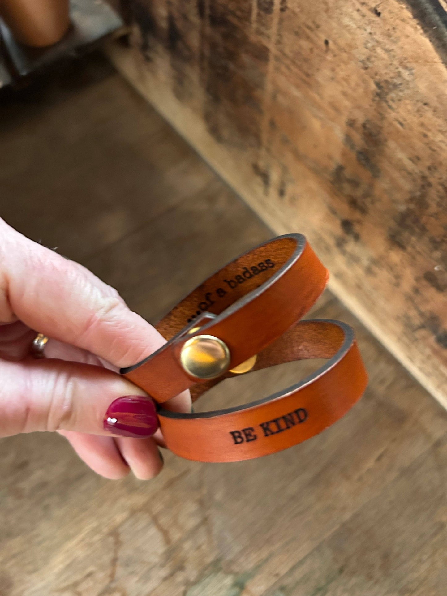 Be Kind.....of a Badass Friendship Bracelet