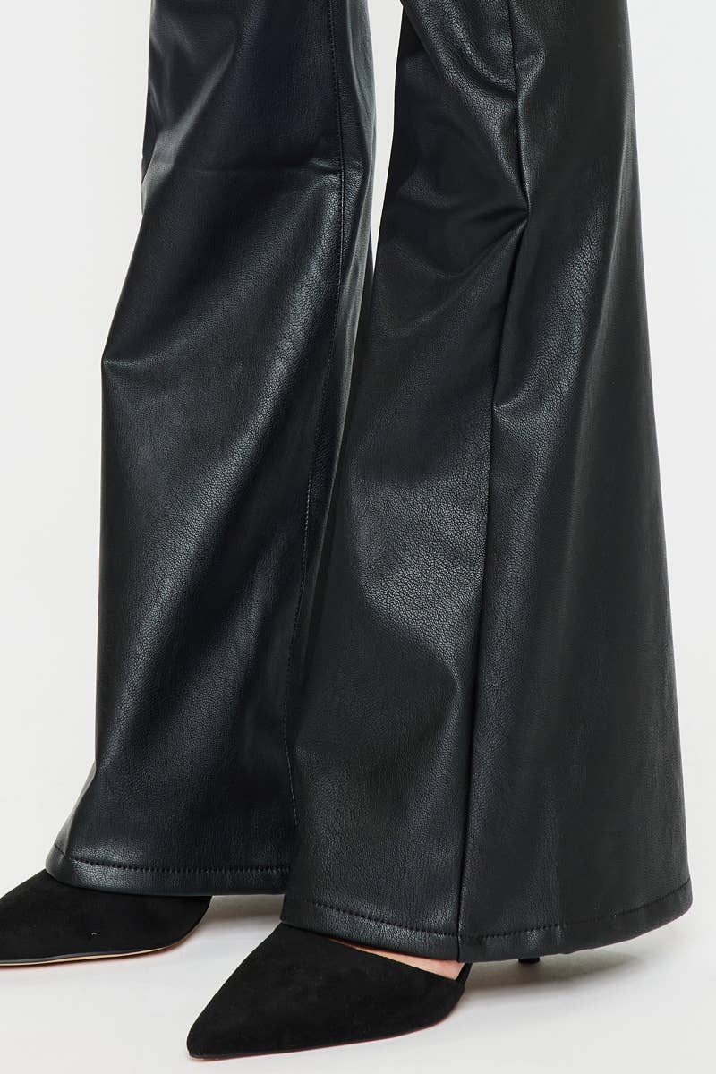 Kan Can - Faux Leather Pants