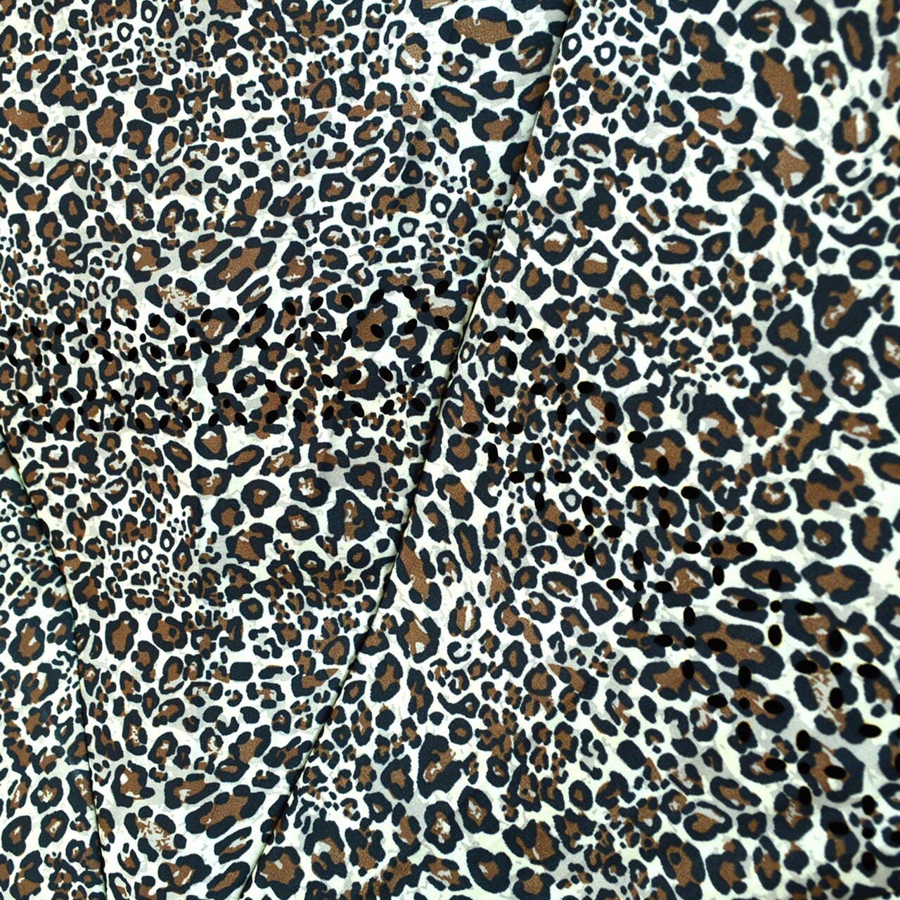Leopard Print Double Layer Inverted Umbrella
