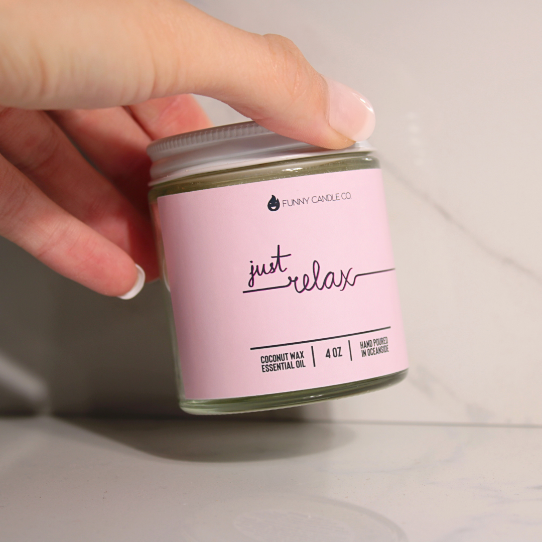 Just Relax- calming self love Candle