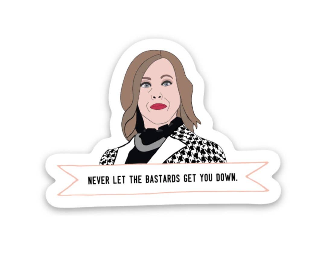 Moira Rose Vinyl Sticker Schitts Creek