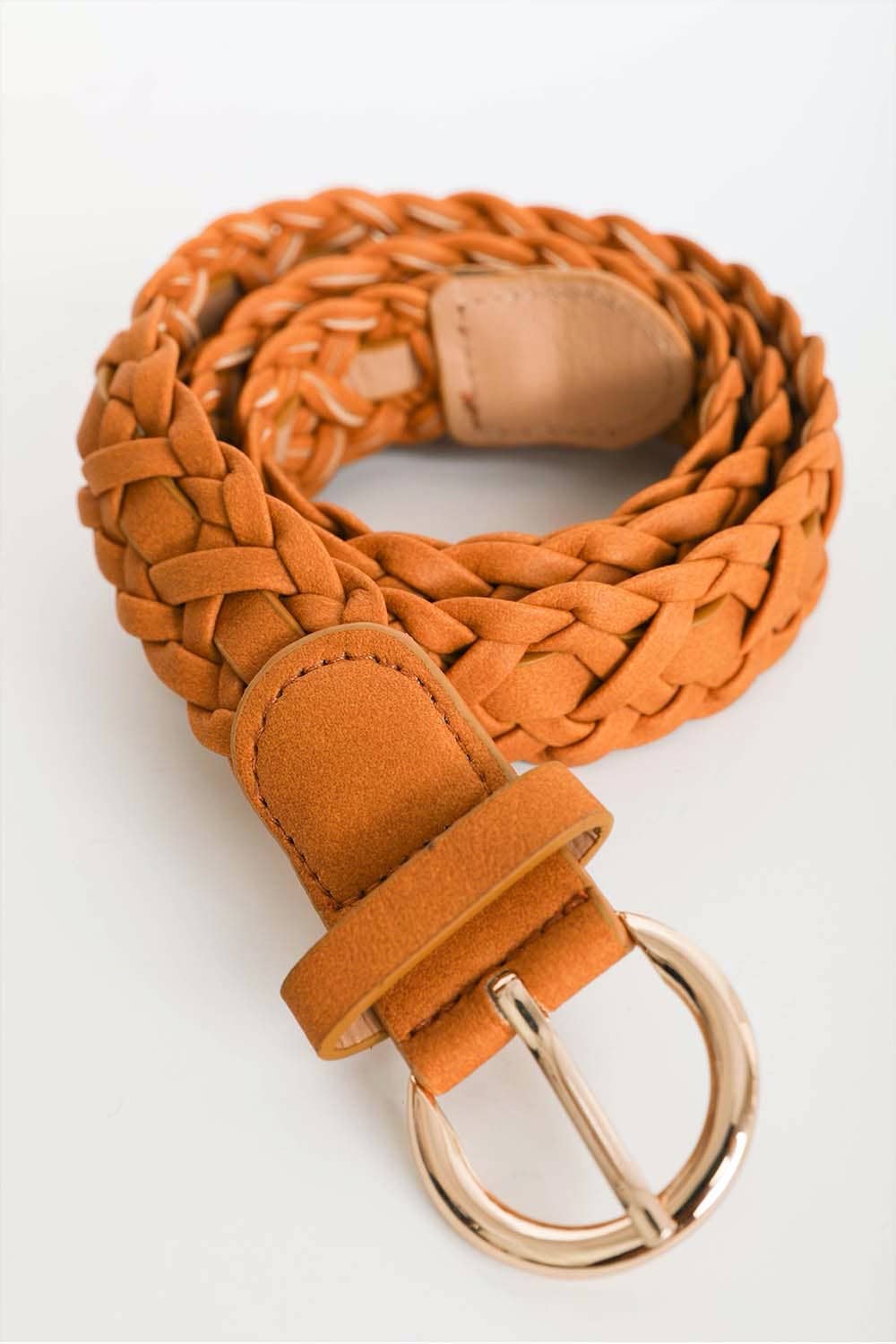 Double Braided Belt with Buckle